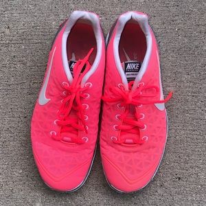 Pink Nike women shoes